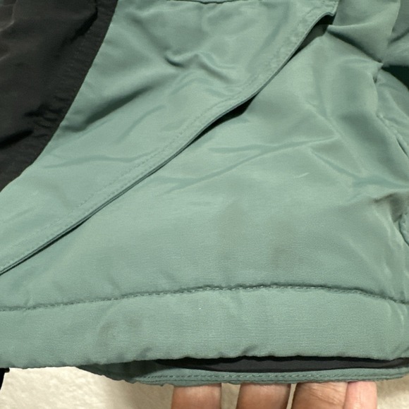 Vintage L.L. Bean Women's Rain Jacket Thinsulate Lined Coat Green Size‎ Large - Picture 14 of 16